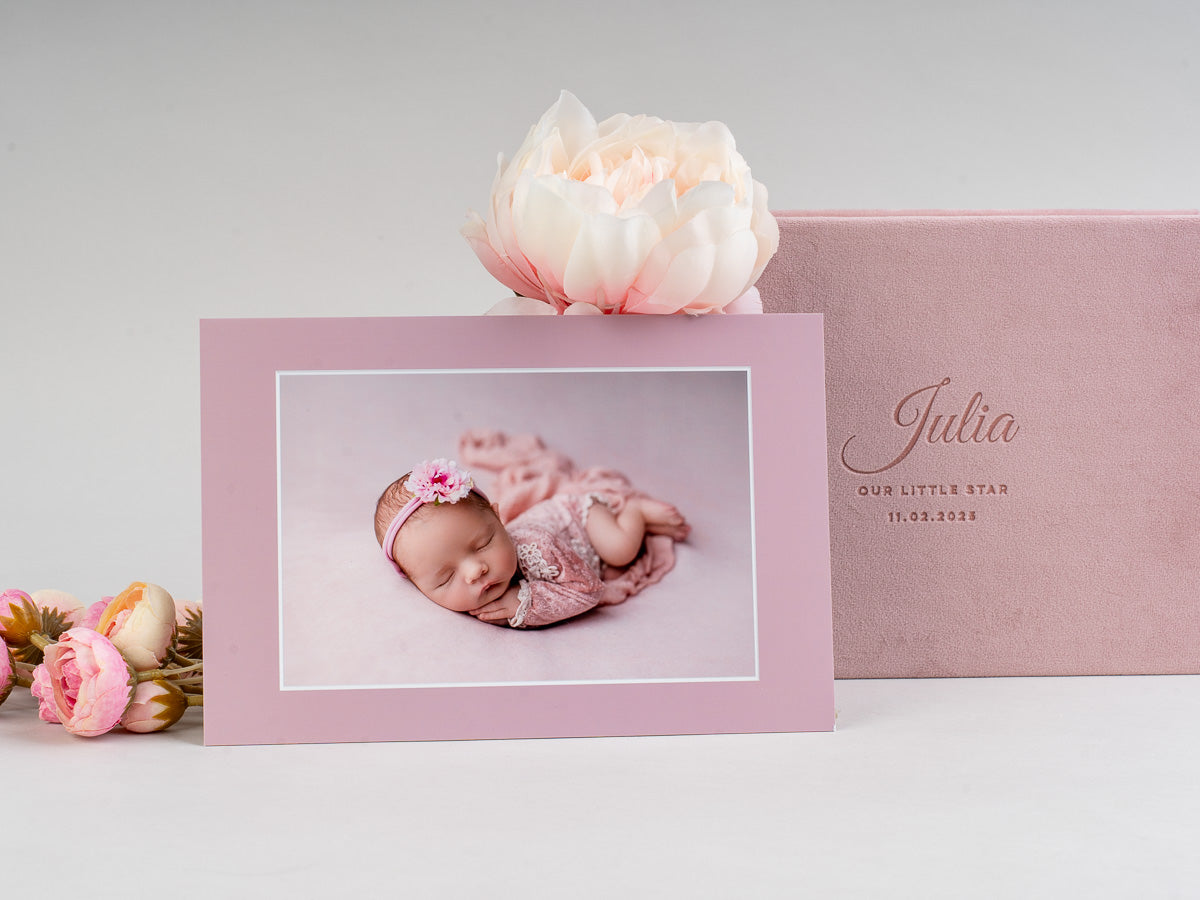 BABY SPOMINSKA ŠKATLA S FOTOGRAFIJAMI
