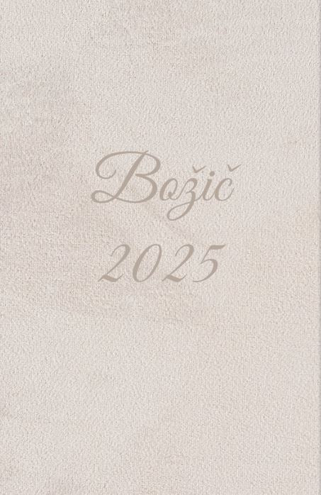 personaliziran božični foto album v bež barvi – spomin za družino