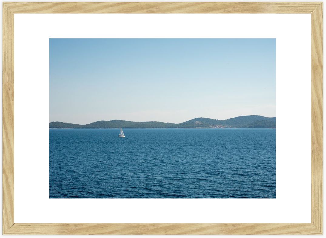 ART PRINT TIŠINA MODREGA OBZORJA
