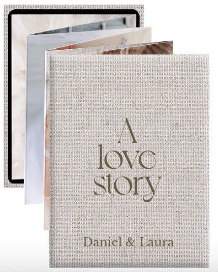 A LOVE STORY MINI ZLOŽLJIVA FOTOKNJIGA