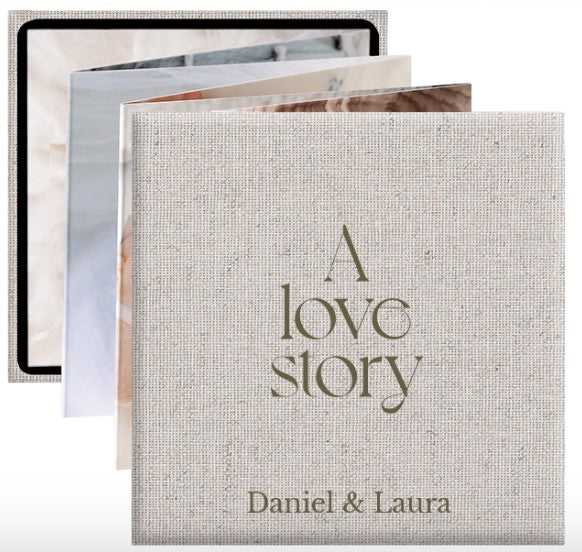 A LOVE STORY MINI ZLOŽLJIVA FOTOKNJIGA