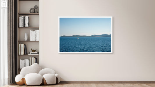 ART PRINT TIŠINA MODREGA OBZORJA