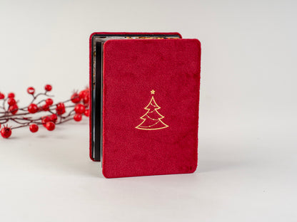 mini foto knjiga za družinske božične spomine