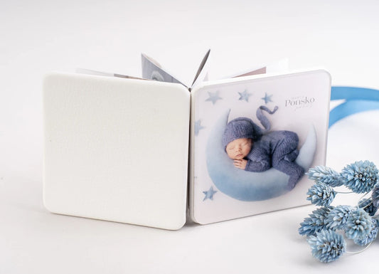 foto knjiga za dojenčka za baby shower