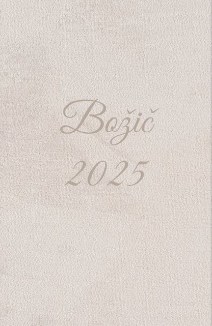 personaliziran božični foto album v bež barvi – spomin za družino