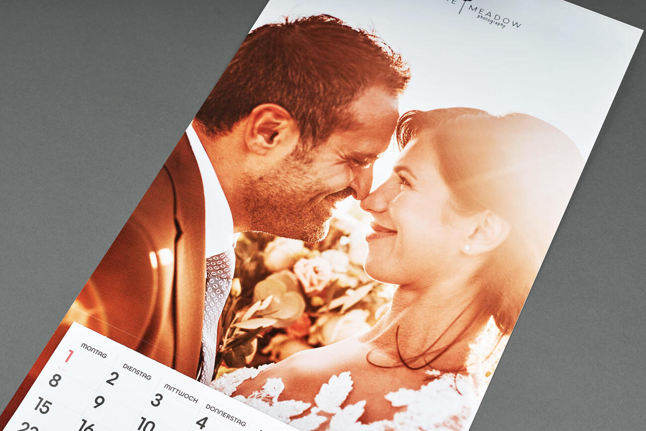 Enolistni stenski foto koledar 2026 z 12 odtrgalnimi listi velikost 30 x 60 cm