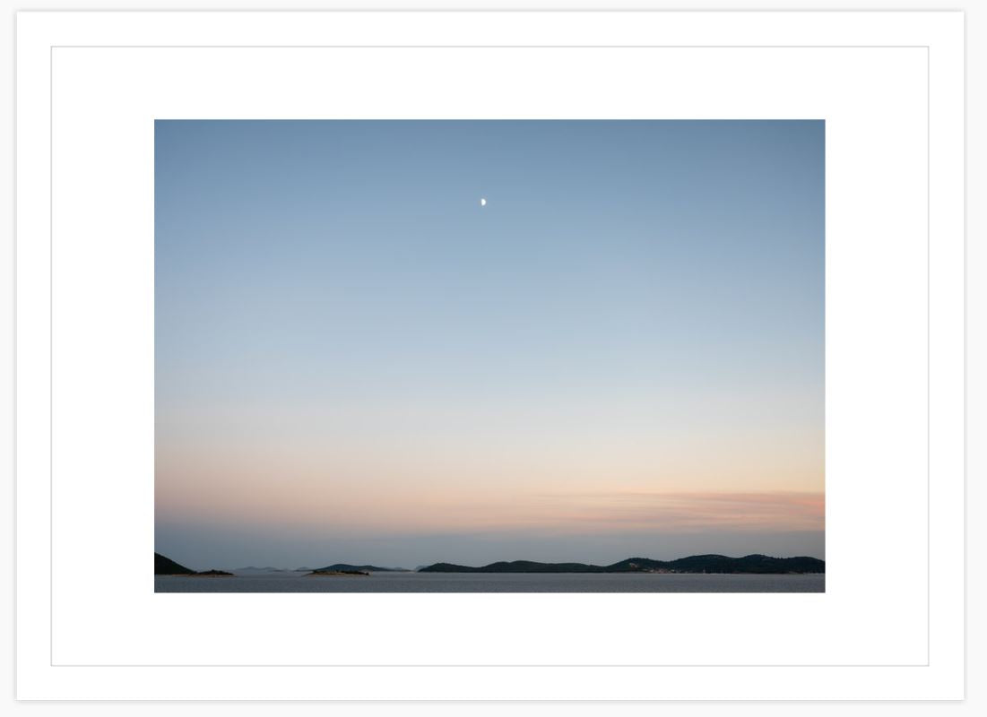 ART PRINT TIŠINA MODREGA OBZORJA