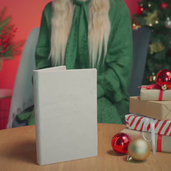 Foto Album v prazničnih barvah žameta – elegantno božično darilo za vaše najlepše fotografije